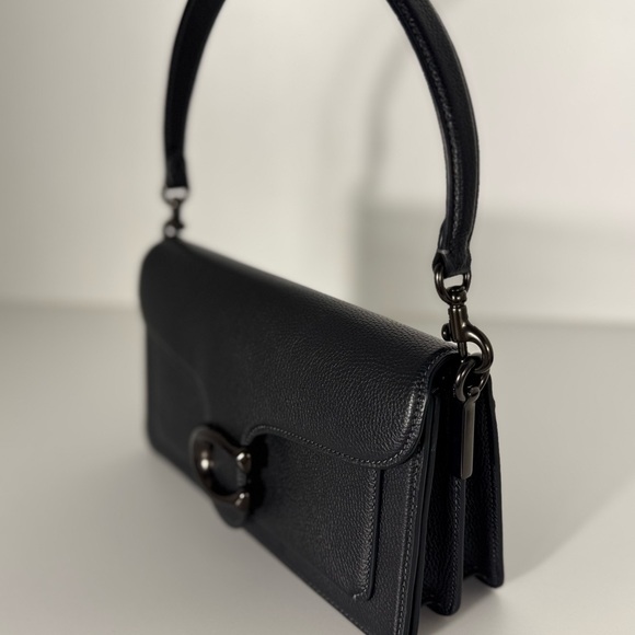 COACH Tabby in Black Leather Shoulder Bag - Picture 9 of 14